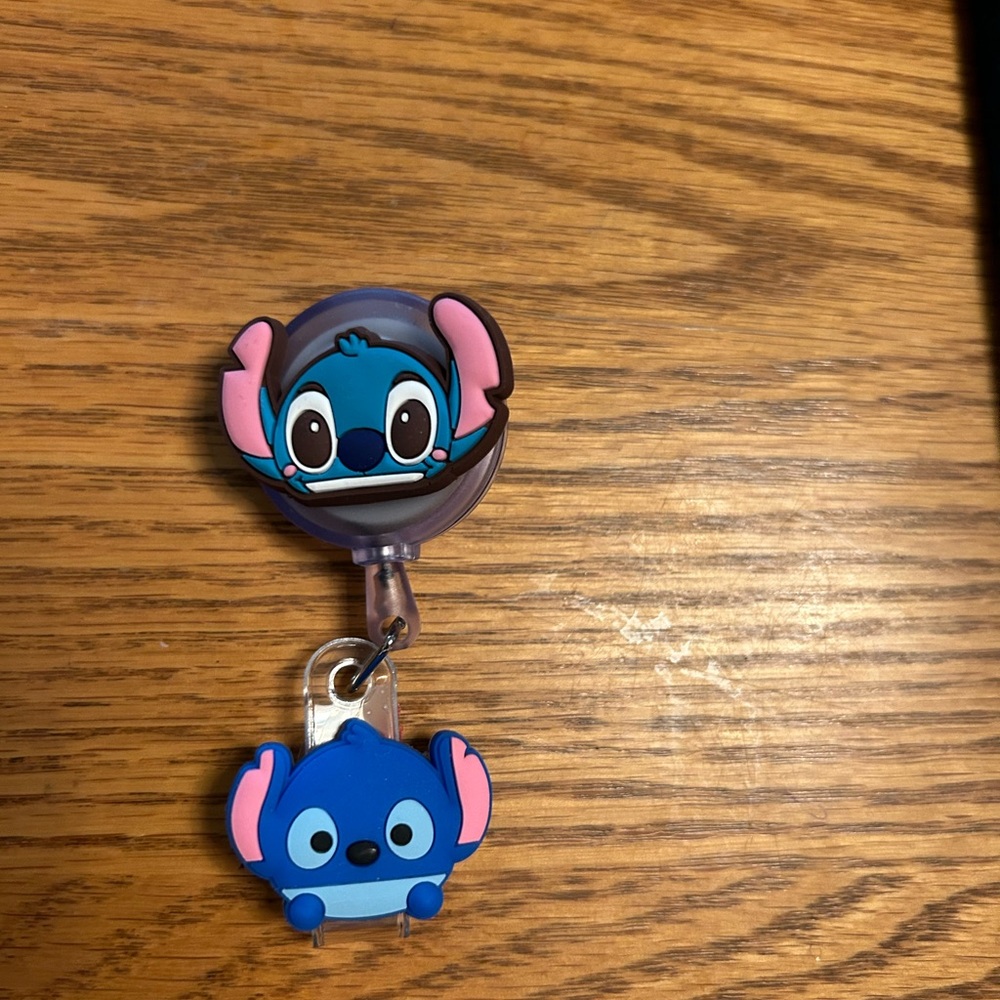 Disney Lilo and stitch stitch retractable lanyard new